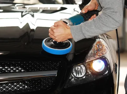 ponçage automobile à Saint-Germain-de-la-Grange près de Plaisir dans les Yvelines 78